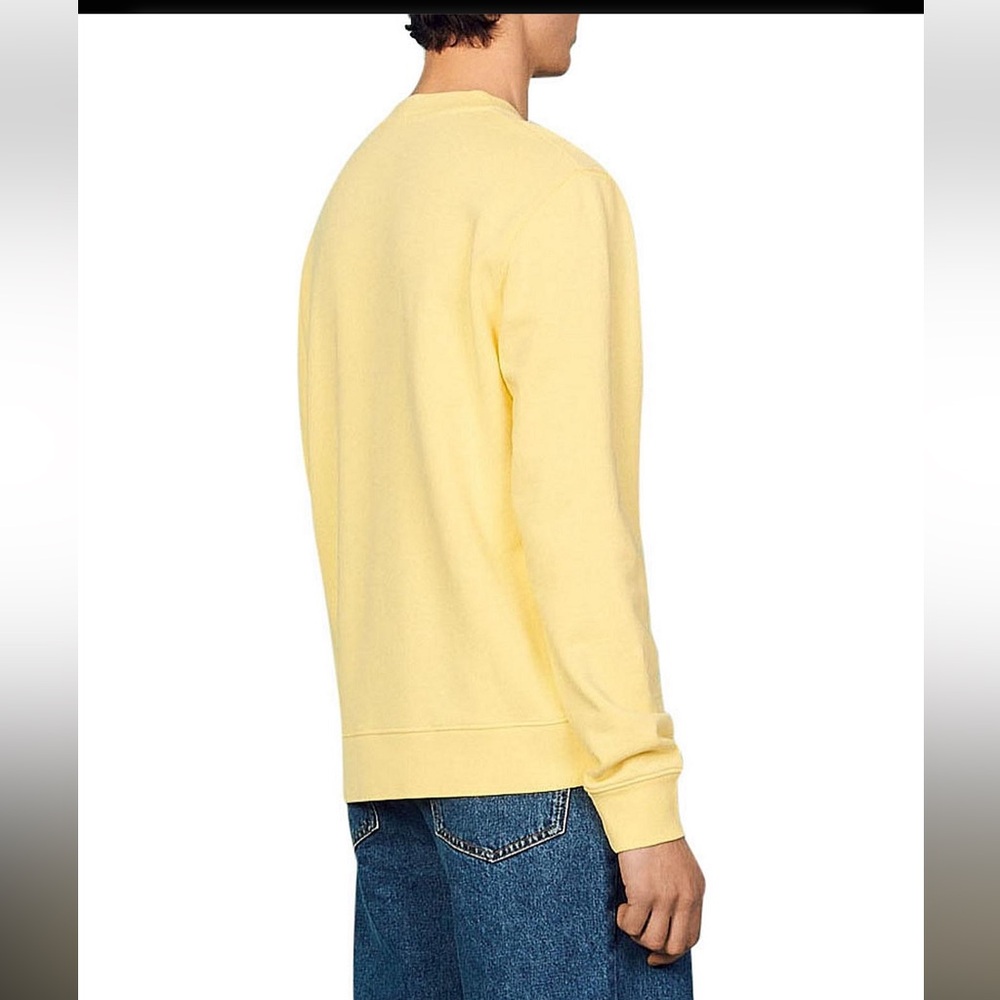 SANDRO PARIS CREW SANDRO BIS SWEATSHIRT - Picture 2 of 5